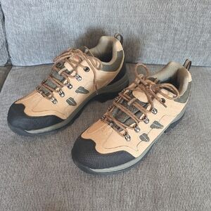 Men's Tan and Black CC-Los Waterproof Hiking Shoes, Size 12, New In Box.